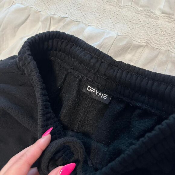 Dfyne signature wide leg jogger midnight black small - Picture 5 of 8